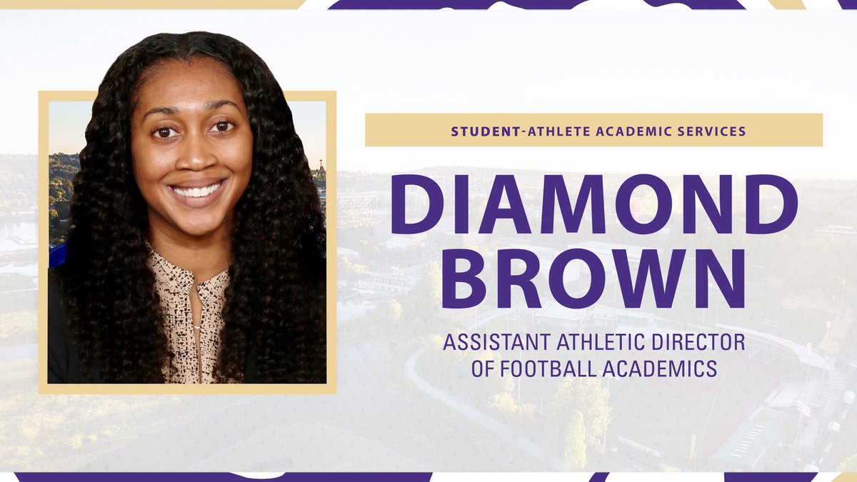 UW_SAAS's tweet photo. 🚨 NEW HUSKY 🚨 

We are excited to welcome Diamond Brown to the SAAS staff as our Assistant Athletic Director of Football Academics! Diamond joins us from Florida State University. 

#GoHuskies https://t.co/UdVOCB5n19