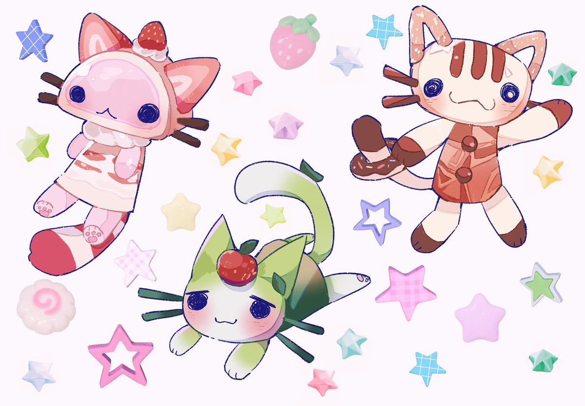 _RamenSenpai_'s tweet photo. I really like @ha4to’s cats 🍡 https://t.co/3Un14X4Rss