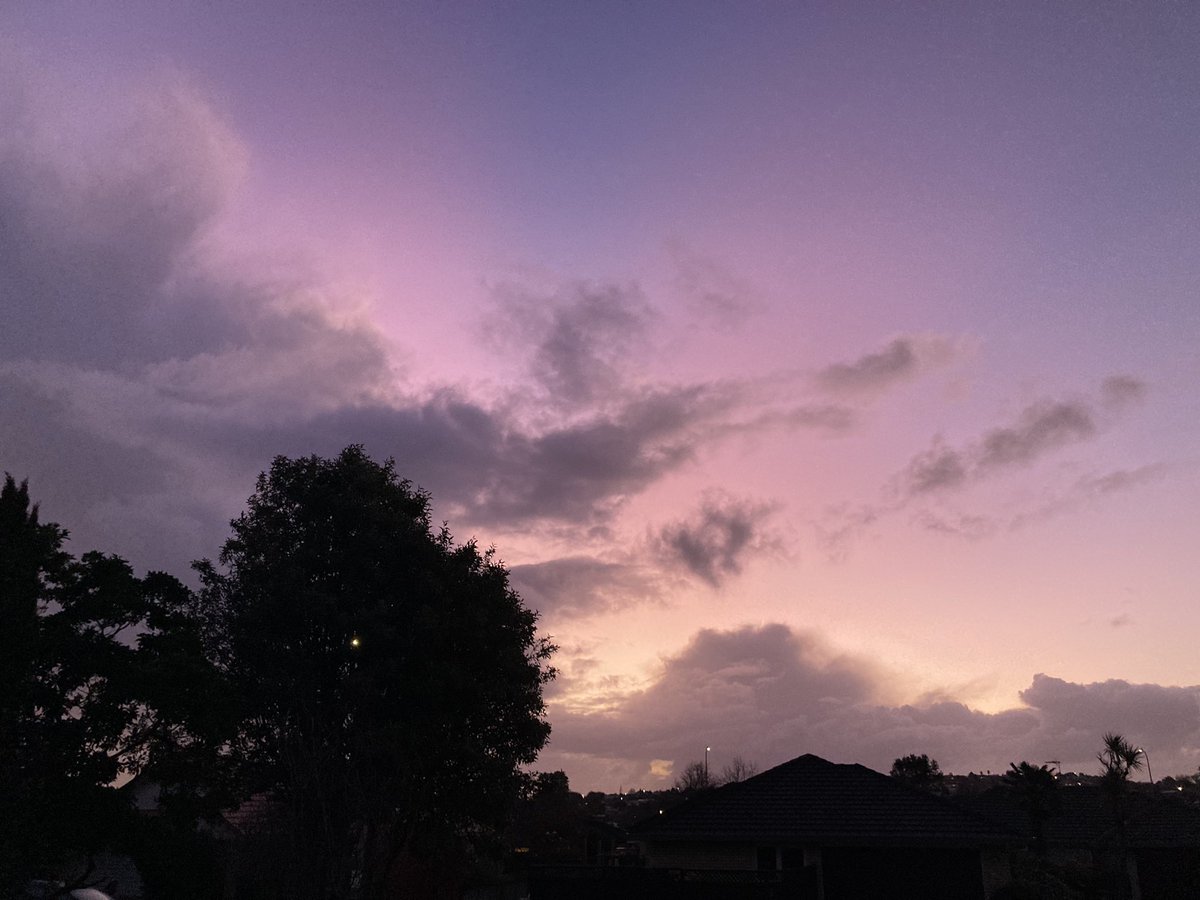 Sunsets have been pretty lately