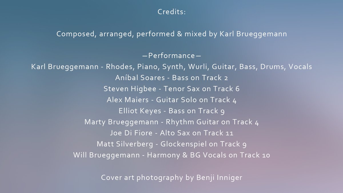 Look at all these amazing humans that are featured on this album!