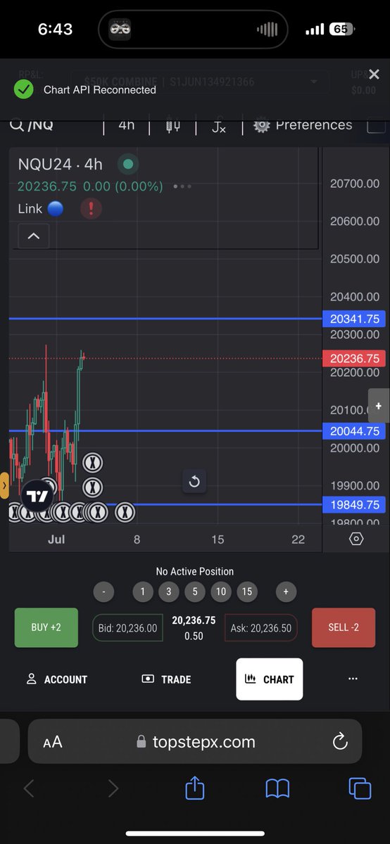 Axel_trades's tweet photo. Small L tonight on futures, trend quickly switched up on us as we got in this trade, soon after it stopped us out, $NQ began to go back up, have a feeling this will hit my original TP but I just had bad luck in my entry sadly. Gotta learn to take an L and move on https://t.co/WUsttyNWNi