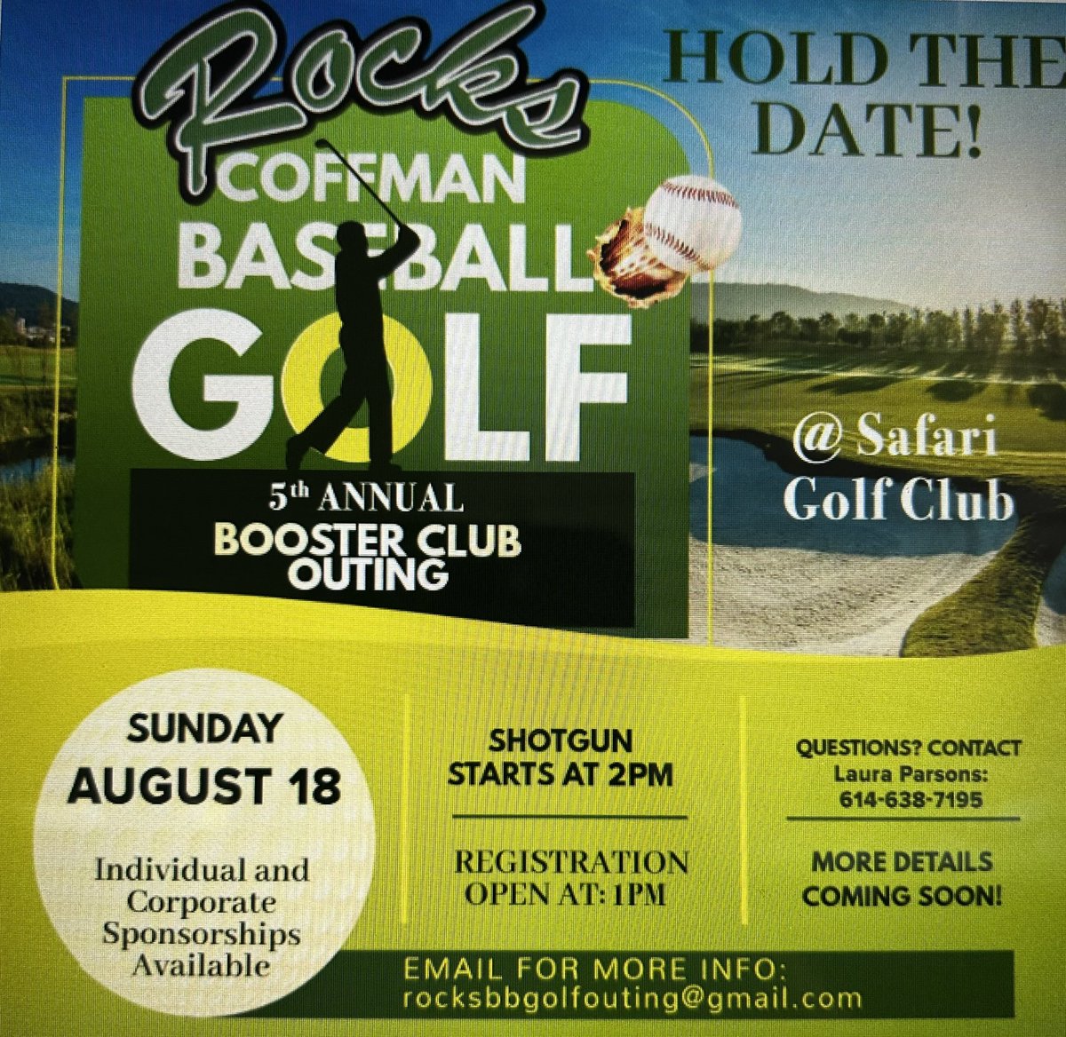 DublinCoffBSBL's tweet photo. Come join us for our annual golf outing, Aug 18! Get signed up today! https://t.co/EHCnSbFGLi