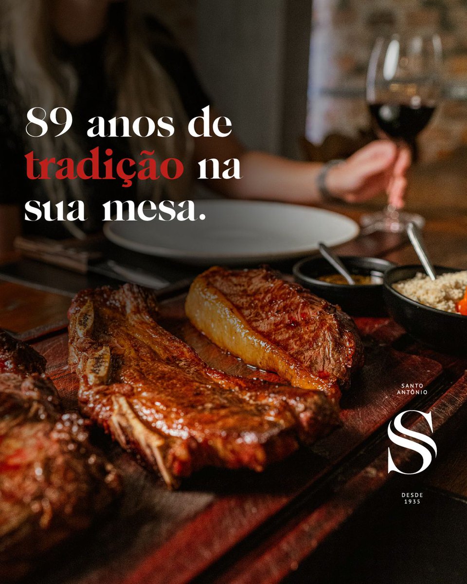 Restaurante Santo Antônio
Tradição é com a Santo Antônio.
A história do Restaurante e Churrascaria Santo Antônio começa com Antonio e Conchetta Aita, imigrantes italianos que se conheceram e casaram em Porto Alegre.
facebook.com/photo/?fbid=10…