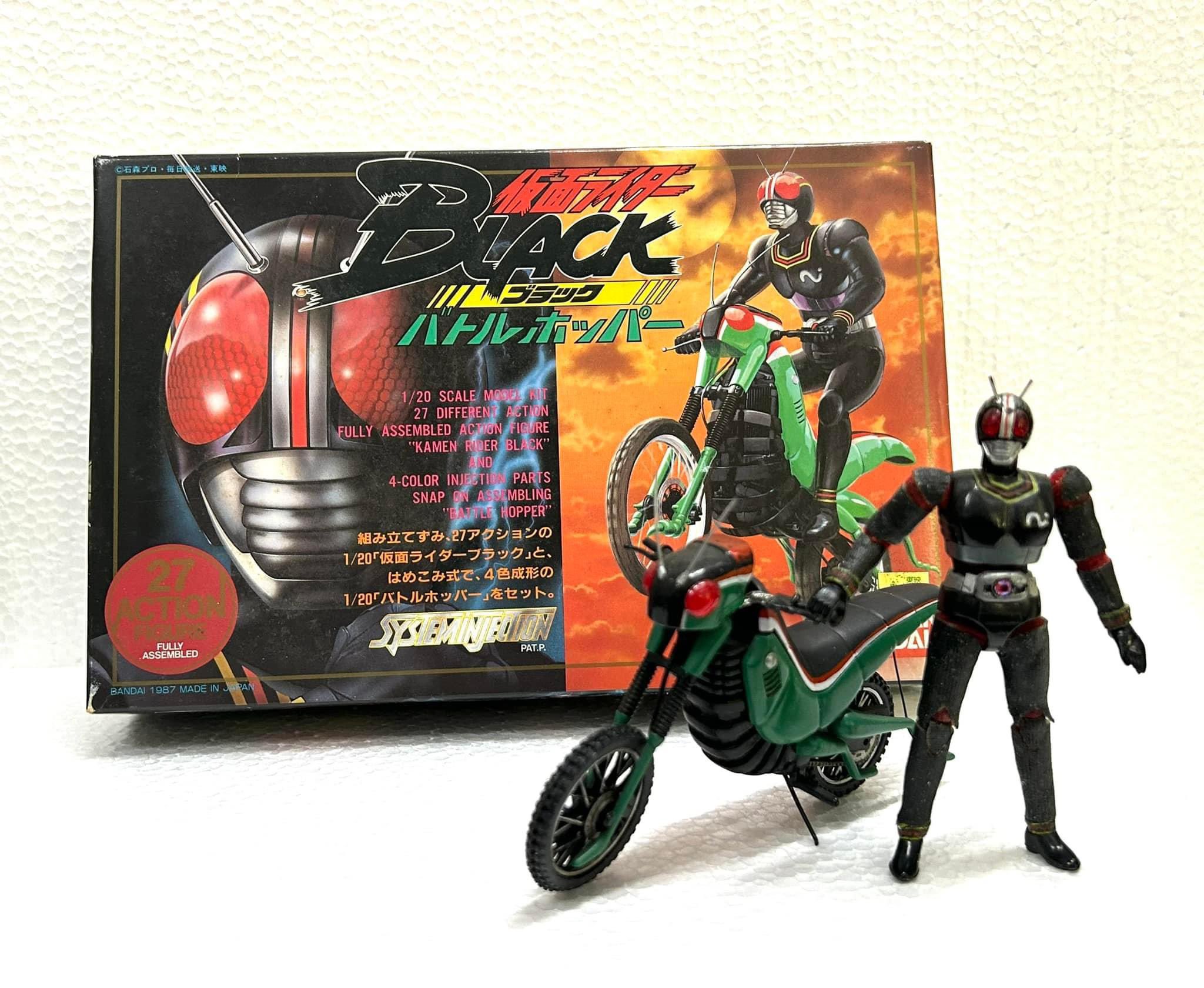 バンダイ 仮面ライダーBLACK ロードセクター ポピニカ 1987年製