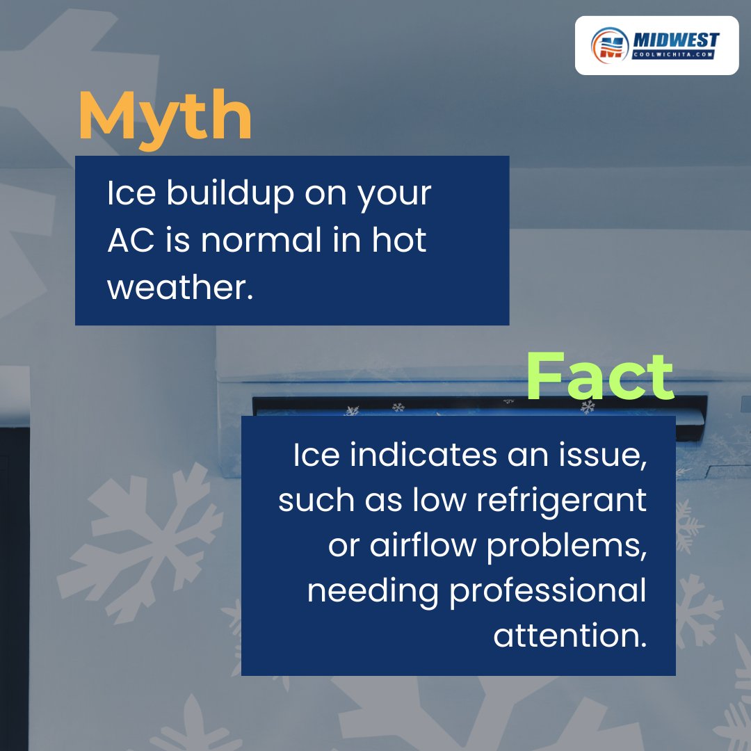 MWMechanical's tweet image. Don&apos;t let small issues turn into big problems. Let&apos;s keep your summer cool and efficient. 🧊🔧 

#ACCheck #SummerCooling #EfficientHome #HVACProblems #MidwestMechanical