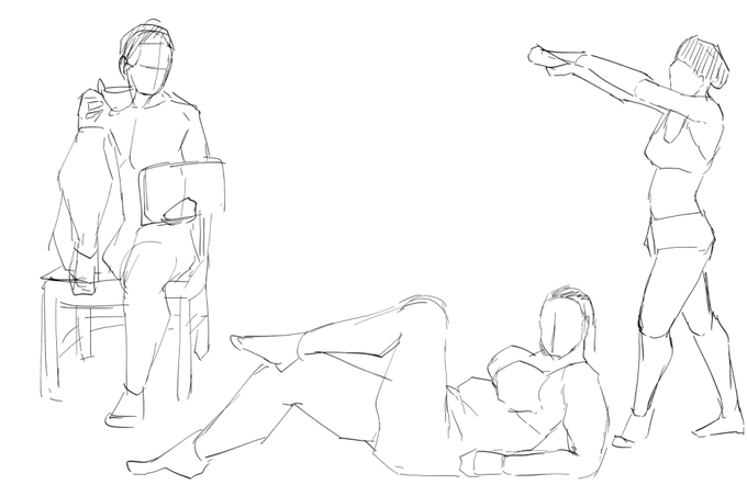 今日のクロッキー 