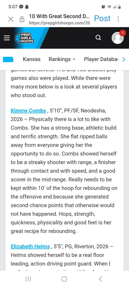 Thank you for the write up! <a href="/RobertPGHKansas/">Robert Kelly</a> <a href="/PGHKansas/">Prep Girls Hoops Kansas</a> <a href="/365hoopselite/">365 Hoops Elite</a>