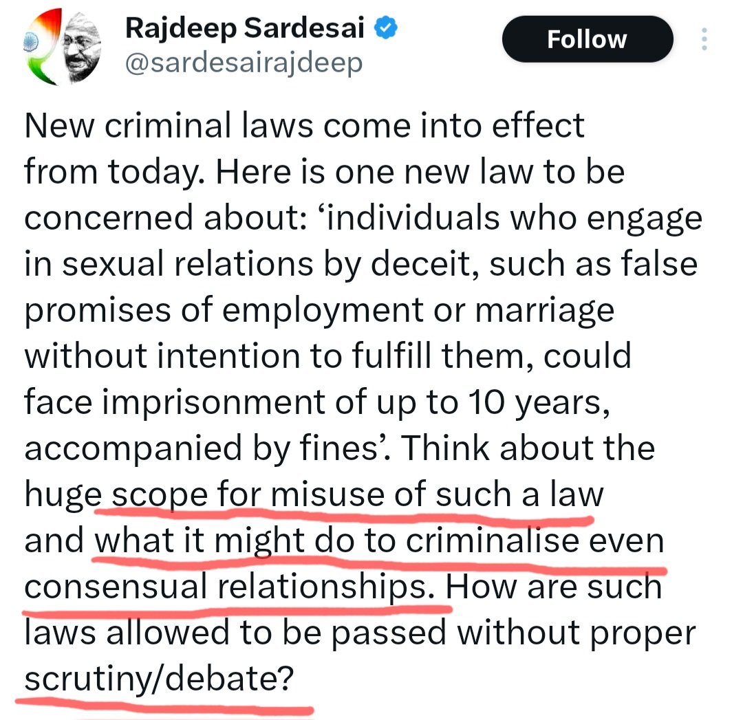 In the name of curbing love jihad, BJP has shot itself on its foot. Now, it risks losing 4 crore (40 million) votes of young men.

Even if a single innocent man is a jailed, it will go viral in internet.

Interestingly fake news peddling Rajdeep Sardesai &amp; Akash "Chomu" Bannerjee