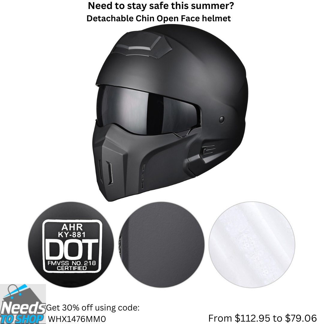 Need to stay safe this summer? tinyurl.com/2unjnd67 Get 30% off till July 31 using code: WHX1476MM0 #traveler #helmet #onlineshopping #Shoppingonline #motorcycle #ebikes #deals #dealoftheday #dealofthemonth #SafetyMatters #SafetyAwareness #looktwicetosavealife