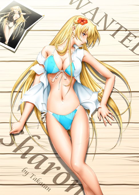 #これを見た人は真正面の画像を貼れ#画像だけで夏を感じさせる選手権きゃ～夏が!暑い夏が襲ってくる～～～。どうでもいいけどこういう差分でリアルに胸が寄ったり離れたりするのって良いよね～。でも元と差分のグラデーション微調整するのめんどくさくて殆ど描かないけど...メンドクセ 