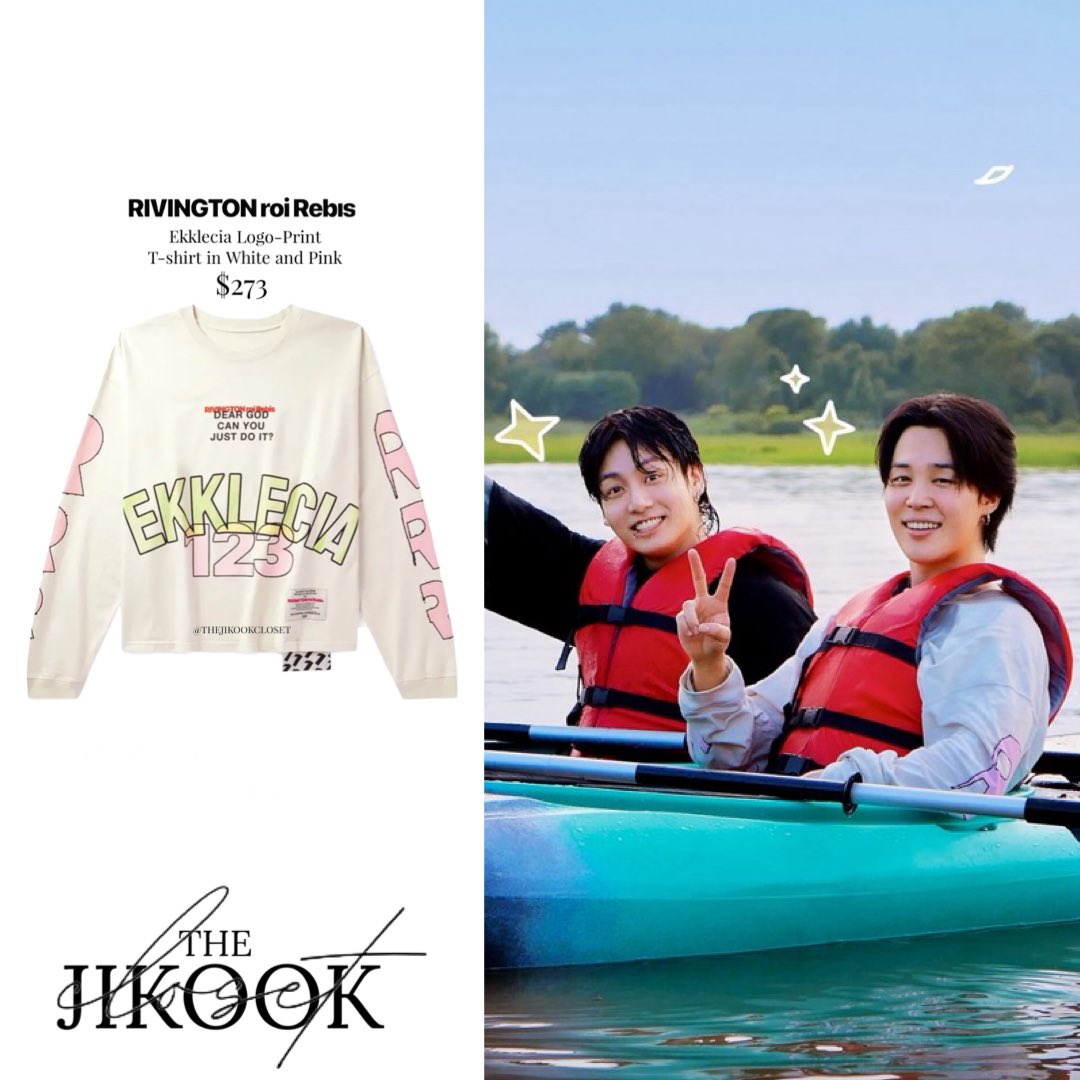 ★BTSジミンさん着用★【RIVINGTON roi Rebis】ロングスリーブT The Jikook Closet på X: ”Jimin in RIVINGTON roi Rebis T