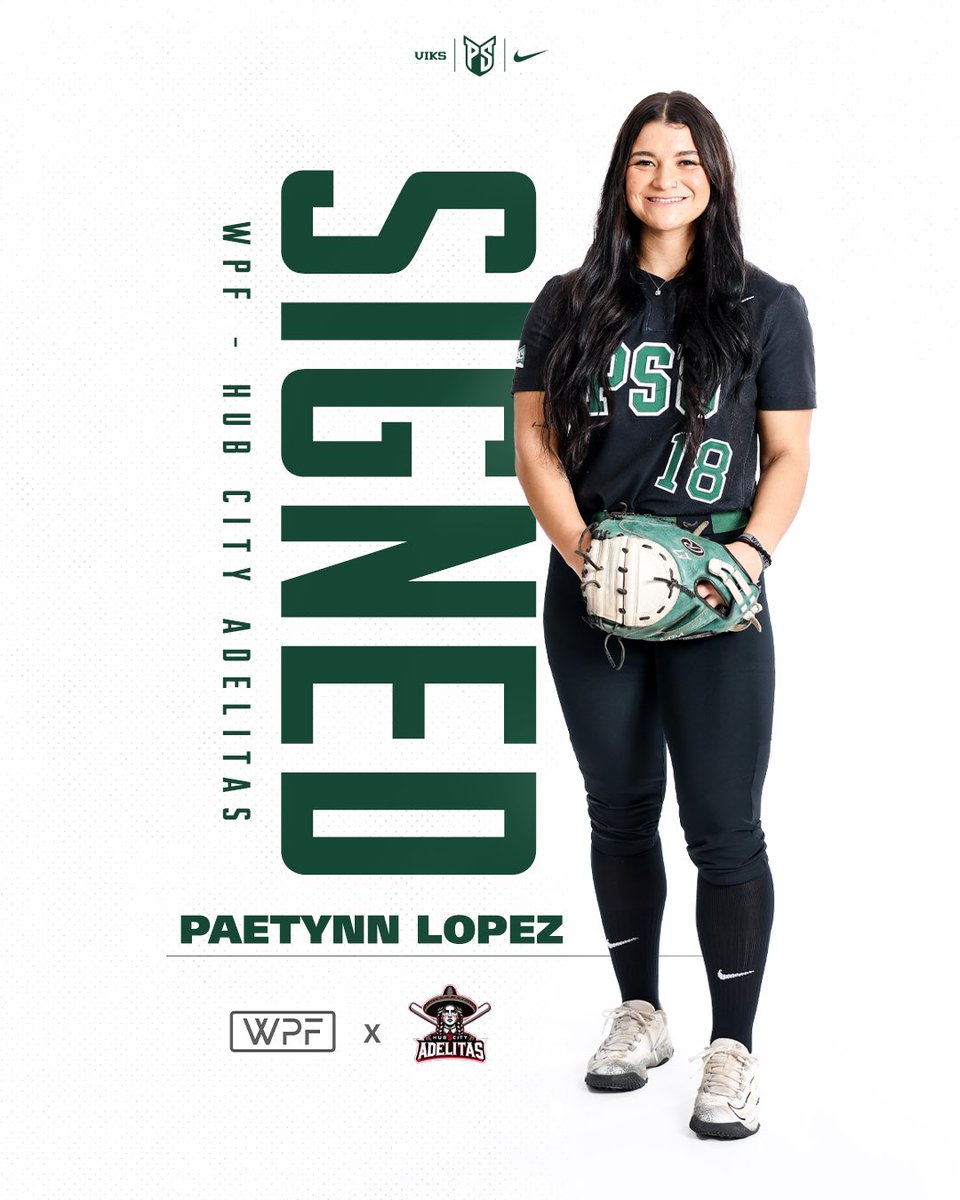 Portland State Softball (@psuvikssb) on Twitter photo Sheβs a πππ now βοΈ
Huge congrats to our own <a href="/PaetynnL/">P β°</a> on signing a Womenβs Professional Fastpitch (WPF) contract with the <a href="/hubcityadelitas/">hubcityadelitas</a>! We couldnβt be more proud π
#GoViks | #DefendTheShip Sheβs a πππ now βοΈ
Huge congrats to our own <a href="/PaetynnL/">P β°</a> on signing a Womenβs Professional Fastpitch (WPF) contract with the <a href="/hubcityadelitas/">hubcityadelitas</a>! We couldnβt be more proud π
#GoViks | #DefendTheShip