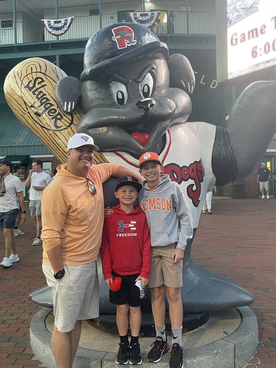 Crawford_Coach's tweet photo. Another stadium ☑️ off the boys list. #PortlandSeadogs #Maine https://t.co/drVHhSC4g4