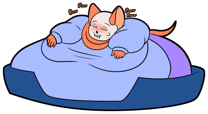 NsfwWick's tweet photo. No I didn't forget about my cutie. He is such a spoiled lil bitty but he is so cute all happy like this. Like look at that purr. >w<
#Undertum #BittyBones #Oc #Mousy https://t.co/5PHpL75v2c