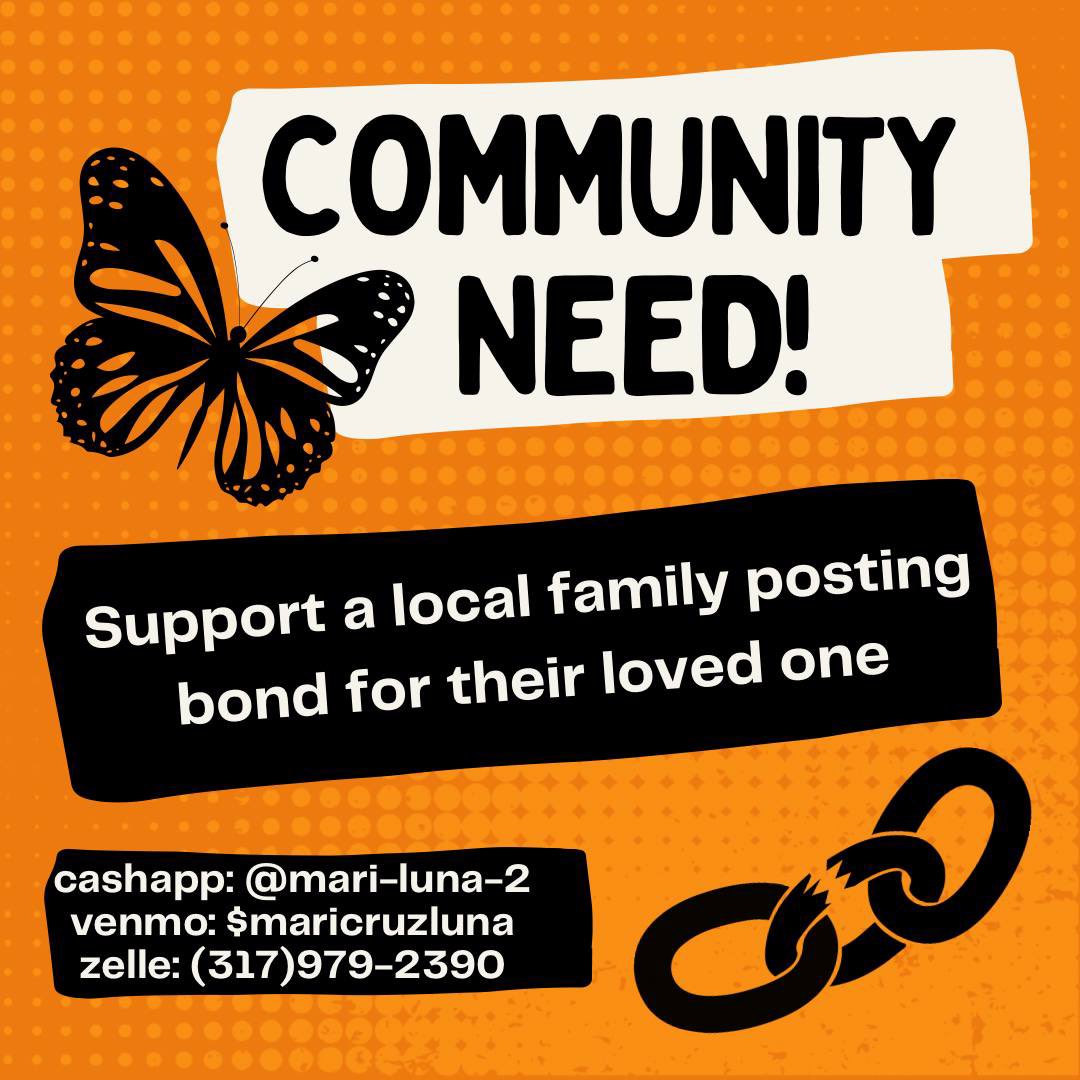 indy10people's tweet photo. URGENT: we are raising $1500 by morning to provide bail support to an undoc community member. Legal and community care support have been secured. Please share + donate! https://t.co/DgHG9qCCZC
