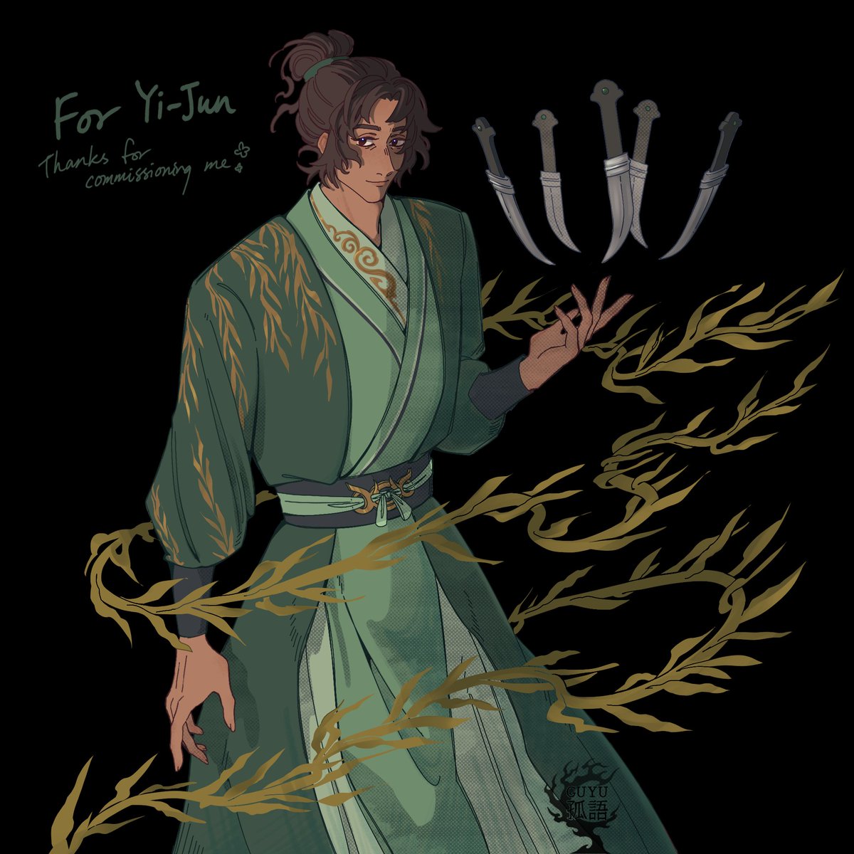 GtN x THE UNTAMED

To tackle a climate crisis, a scholar awakens an amnesiac monstress, while a researcher tricks a god's envoy into a bargain

💮Xianxia x dark academia
🈴queer reluctant partners in crime
㊙️ancient secrets &amp; eldritch horrors

art: <a href="/guyu035679/">孤語</a>
#questpit #Q #A #F