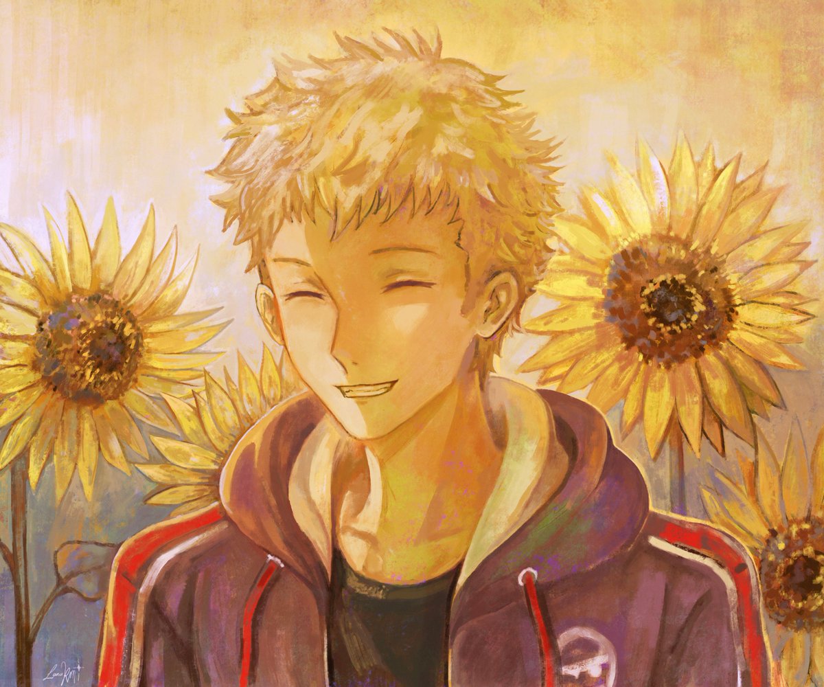 happy birthday to my sunshine 🌻

[#Persona5 #P5R #ryujisakamoto #坂本竜司生誕祭2024]