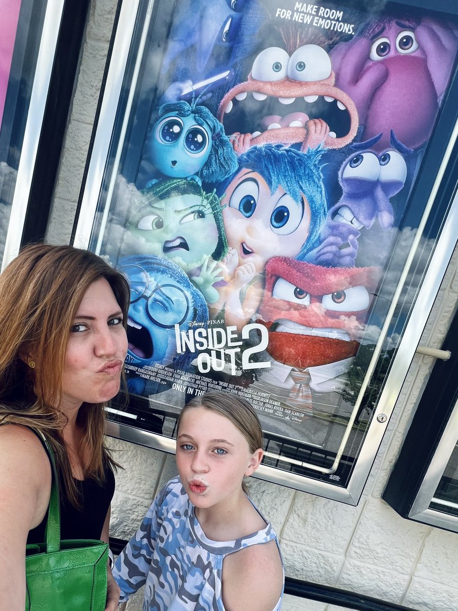 Finally saw #InsideOut2 today with my mini🧡