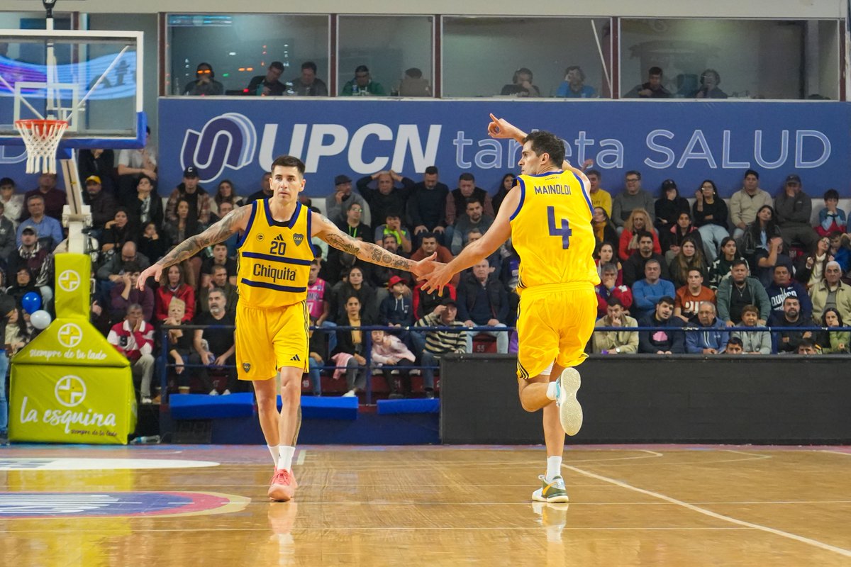 🔚 ¡𝗙𝗜𝗡𝗔𝗟 𝗗𝗘𝗟 𝗣𝗔𝗥𝗧𝗜𝗗𝗢! 🏀

Quimsa (SdE) 69 - #Boca 74

¡𝗩𝗮𝗺𝗼𝘀 𝗮 𝗷𝘂𝗴𝗮𝗿 𝗹𝗮 𝗳𝗶𝗻𝗮𝗹 𝗱𝗲 𝗹𝗮 𝗟𝗶𝗴𝗮 𝗡𝗮𝗰𝗶𝗼𝗻𝗮𝗹!

#DaleBoca 🔵🟡🔵
#PlayoffsLaLiga40