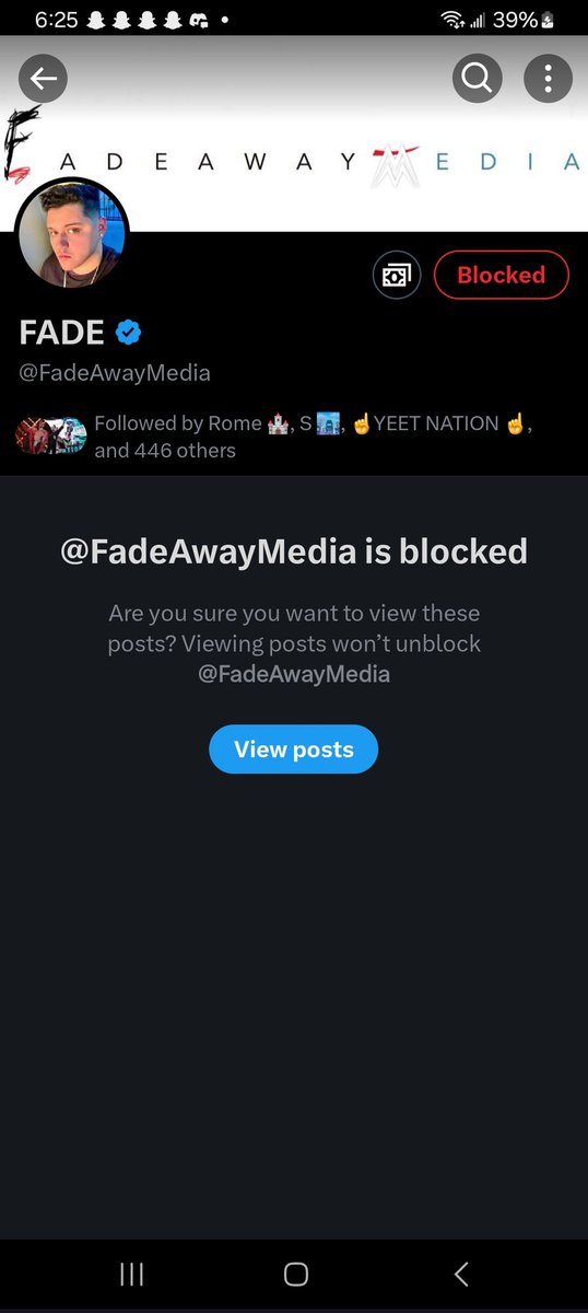 ByeAndyDigger's tweet photo. #BlockFADE https://t.co/HxIA4debk7