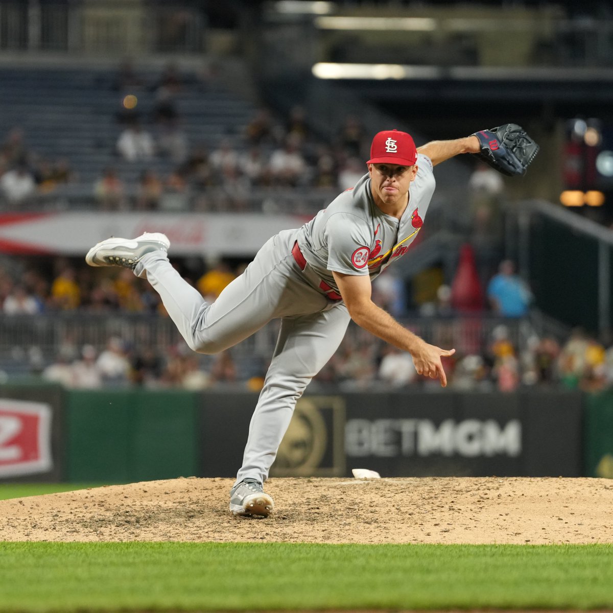 Cardinals's tweet photo. Save #31 for Ryan Helsley! 🔒

It's a new Cardinals franchise record for most saves before the All-Star Break!

#ForTheLou https://t.co/bE7N3iWBsn