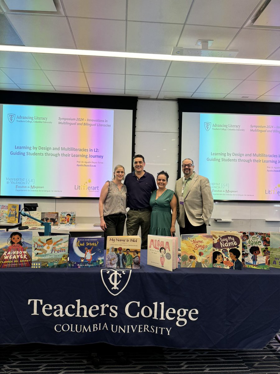 rawlin_papers's tweet photo. Great symposium on Innovation in Multilingual and Bilingual Literacies at Teachers College @TCAdvancingLit Thank you Alexandra Roman and Mary Ehrenworth #TCAdvancinglit @FacMagisteri #LiTerart https://t.co/1rKdoCrPtq