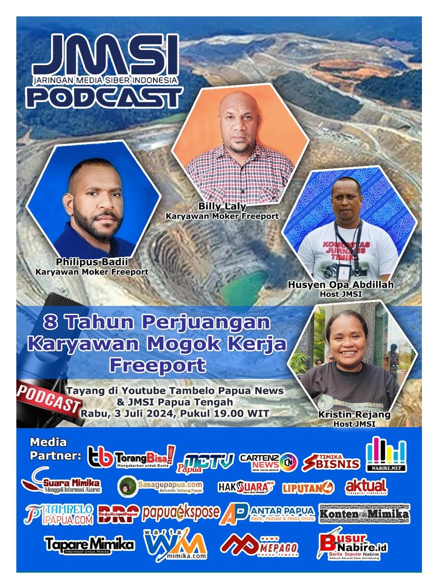 tersandra oleh namanya divestasi, trajektori buruh freeport dipapua 
#alleyesonpapua
#papuaviral 
#MelawanLupa
#PapuanLivesMatter