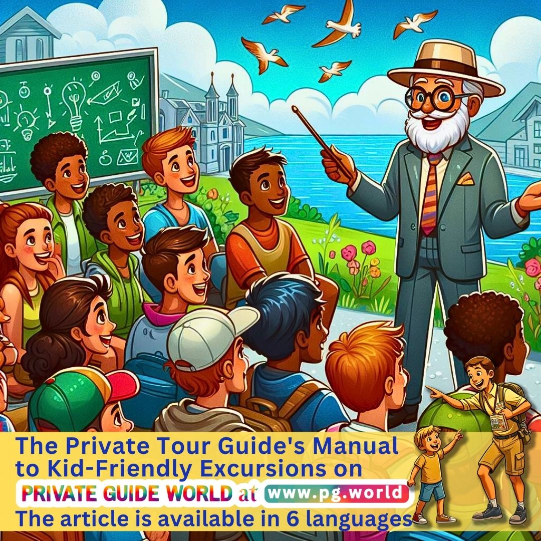 wwwpgworld's tweet image. Check out our article &quot;The Private Tour Guide&apos;s Manual to Kid-Friendly Excursions,&quot; now in 6 languages on the PRIVATE GUIDE WORLD platform at 
pg.world/articles/tips_… and take the first step towards creating magical travel memories! ✨ 
#FamilyTravel #KidsTours #TourGuideTips