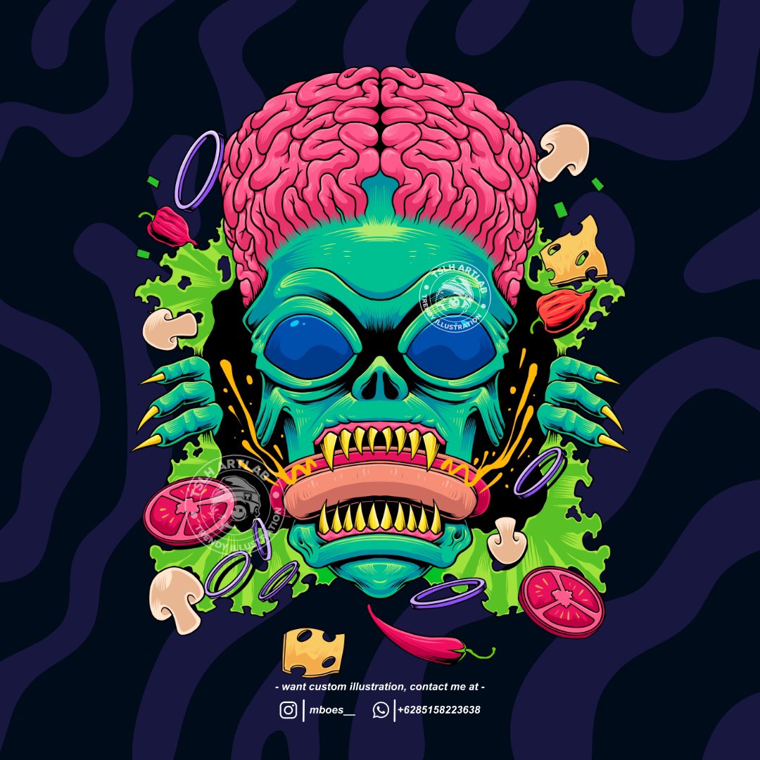 tslh_artlab's tweet photo. inggredients!
.
.
#mboes #tslhartlab #aliens #creatures #trendyillustrations #handdrawings #tshirtdesigns #clothingdesign https://t.co/U4Ls2FLCuF