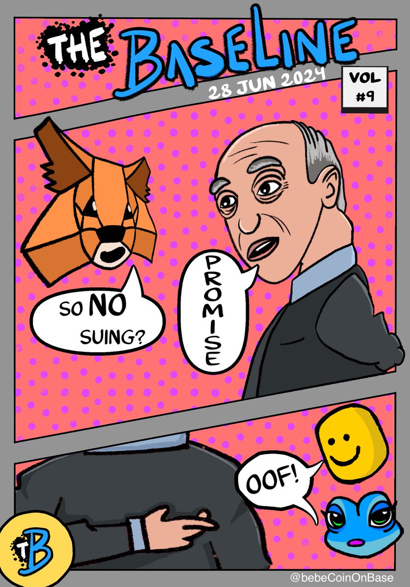 bebecoinonbase's tweet photo. In today’s episode of #TheBaseline,
“Fingers Crossed”
Featuring @OOF_TOKEN_CTO ✨
#basedNews #ComicArt #SEC #bebe #ConsenSys $bebe $oof https://t.co/Vy46uCDDDN