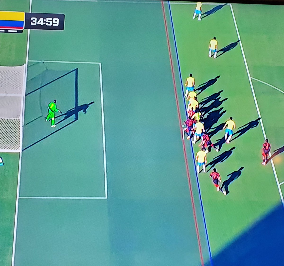 MioInput's tweet image. That&apos;s not the player that scored the goal! These Copa VAR refs are proving to be terrible #BRACOL #CopaAmerica2024 #CopaAmerica