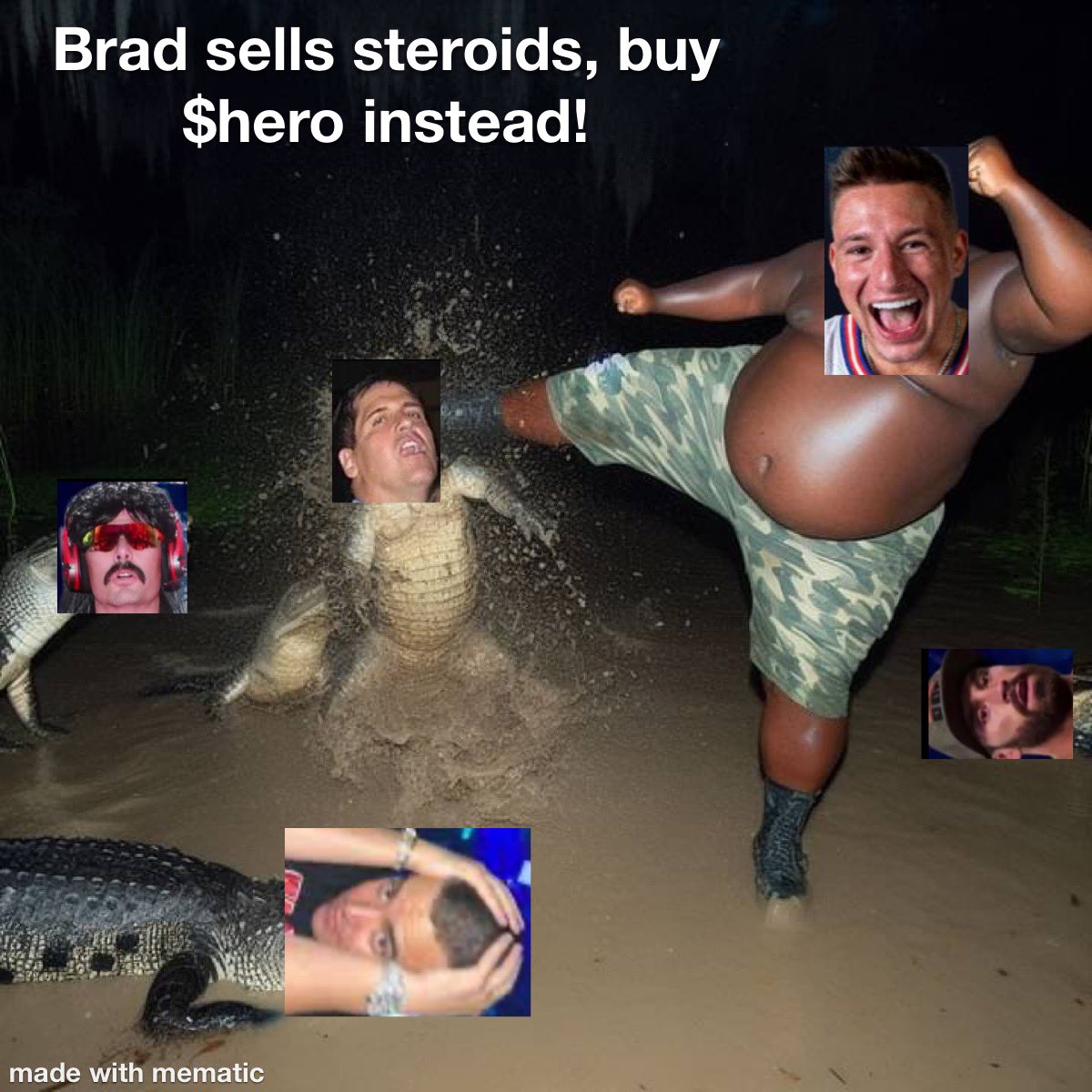 Buy $hero and support <a href="/stevewilldoit/">Steve Will Do It</a> new coin !