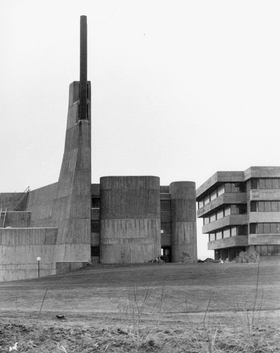 tarchgallery's tweet photo. @FedeItaliano76 A brutalist beauty-I never did meet or see him-but he was well know and active in TO with buildings and structures like the CN Tower-  very inspirational to a young student of architecture https://t.co/Ni5fOVtanl