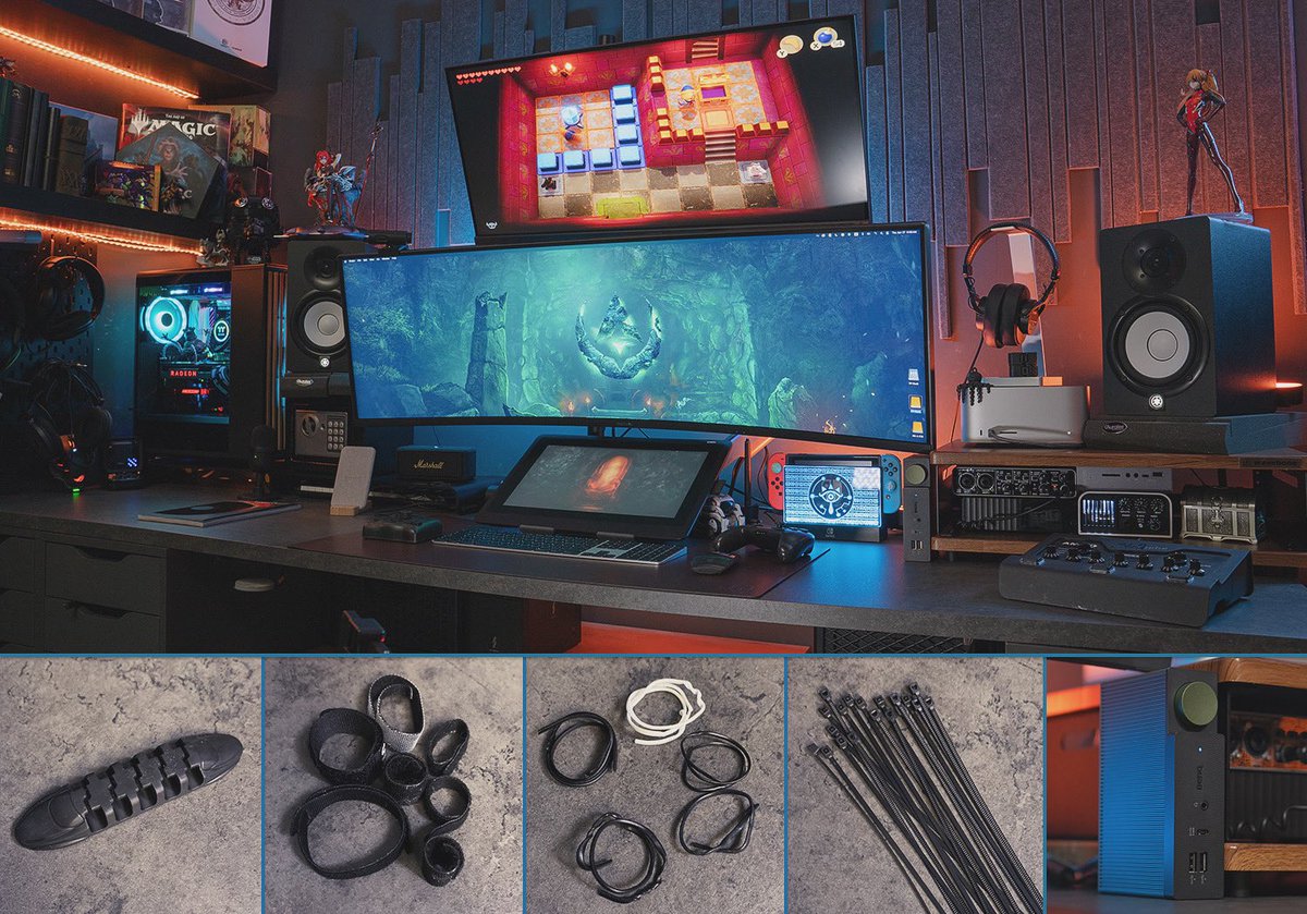 AndersOrozco's tweet photo. When it comes to cable management, these tools are my best friends.

1. Cable Holder
2. Cable Ties.
3. Velcro Straps.
3. Docking Stations
Get the Benq DP1310 - https://t.co/Cd0R1CGmT2

#gaming #gamingsetup #cablemanagement #benq #beCreatus #DP1310 #DualSource @BenQAmerica https://t.co/CbkyUG1HF1