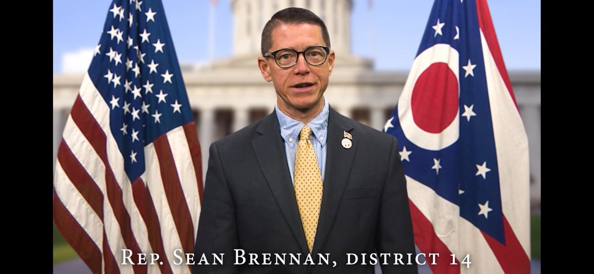 BrennanforOhio's tweet image. For this great nation’s 248th birthday, 30 of my colleagues from both sides of the aisle joined me in reading the Declaration of Independence. 
You may view it using this link: 
ohiochannel.org/video/declarat…