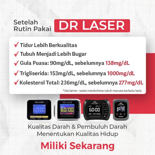 GogomallHealth's tweet photo. Setelah bapak Andy rutin menggunakan DR LASER, kadar gula darahnya turun, kolesterol kini terkendali, dan trigliseridanya yang dulu mencapai 1000 kini hanya 153! 🎉

Sehat selalu ya bapak Andy!

info DR LASER &amp; promo menarik >> https://t.co/xrG4MRLgV6 https://t.co/wqJfYc43EB