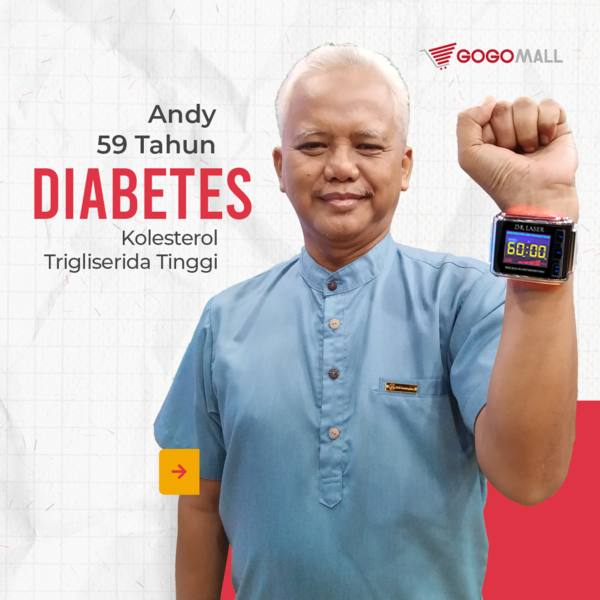 GogomallHealth's tweet photo. Setelah bapak Andy rutin menggunakan DR LASER, kadar gula darahnya turun, kolesterol kini terkendali, dan trigliseridanya yang dulu mencapai 1000 kini hanya 153! 🎉

Sehat selalu ya bapak Andy!

info DR LASER &amp; promo menarik >> https://t.co/xrG4MRLgV6 https://t.co/wqJfYc43EB