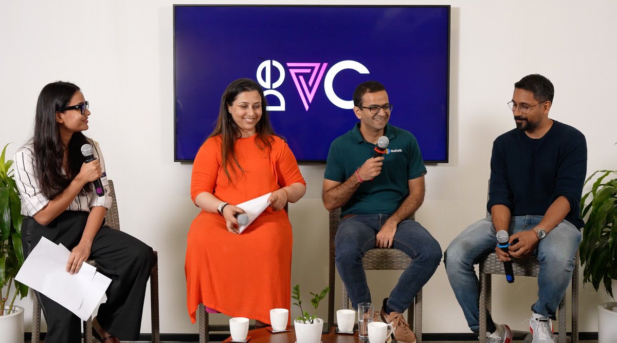 Last Friday, we hosted 60+ Consumer Brand founders at our office for our weekly Dugout. The room was packed beyond capacity despite the evening rain &amp; traffic.

The panel included Chirag (GoKwik), Romita (Foxtale), CV (Matrix Partners India aka Z47) &amp; my colleague Divyanshi