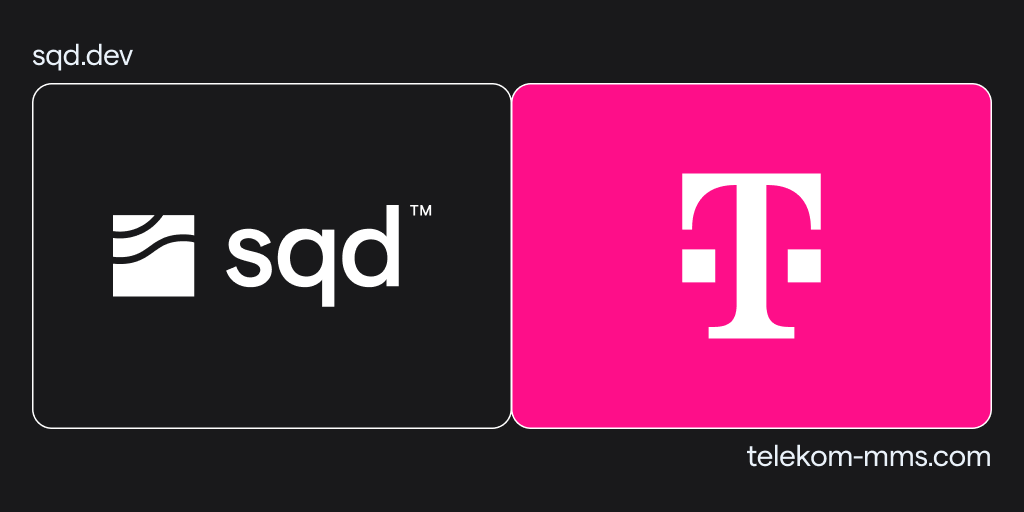mms_Blockchain's tweet photo. Telekom x SQD🦑

We are excited to partner with @subsquid to enhance their decentralized data lake with our enterprise-scale infrastructure! 

We are now running dedicated worker nodes, joining over 700 nodes to ensure fast and secure data access for Web3 developers.

“Subsquid’s innovative data lake architecture is a game-changer for Web3. With our enterprise-grade infrastructure, we bolster the network's security and scalability," says Dirk Röder, Head of Web3 Infrastructure & Solutions at Deutsche Telekom 
MMS.

@Telekom_MMS @deutschetelekom @mms_Blockchain #Telekom #SQD #Staking