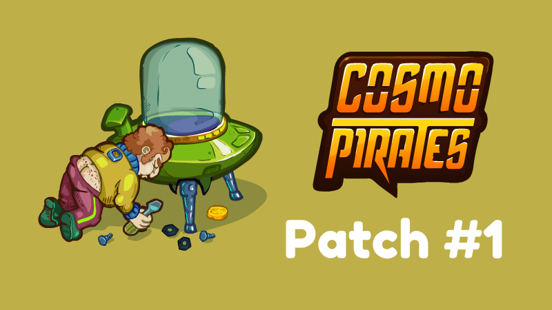 We've rolled out the first patch for CosmoPirates🥳 . 
Apart from bug fixing, we've introduced a few different starting decks you can choose from when embarking on your cosmic adventure. 

Full patch notes here - store.steampowered.com/news/app/24662… 

Thank you all for the feedback - keep it