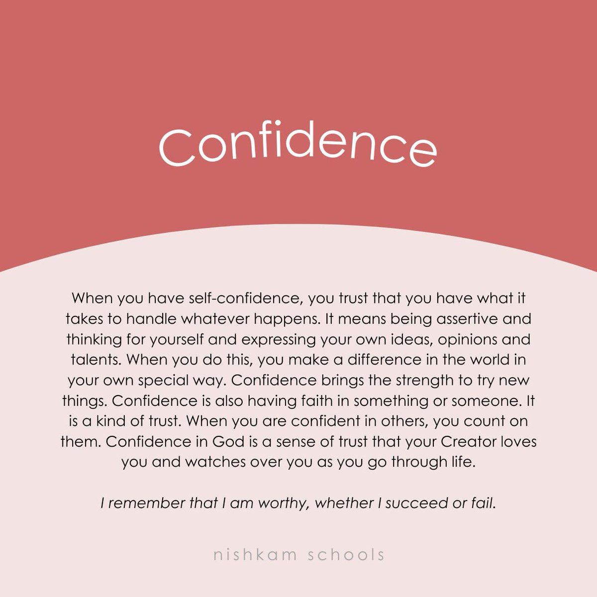 As we enter the last few weeks of this school year, we are reflecting on the journey each student has made and all that they have accomplished.

In the upcoming weeks we are engaging in conversations with students around adapting to change, and being optimistic about the future.