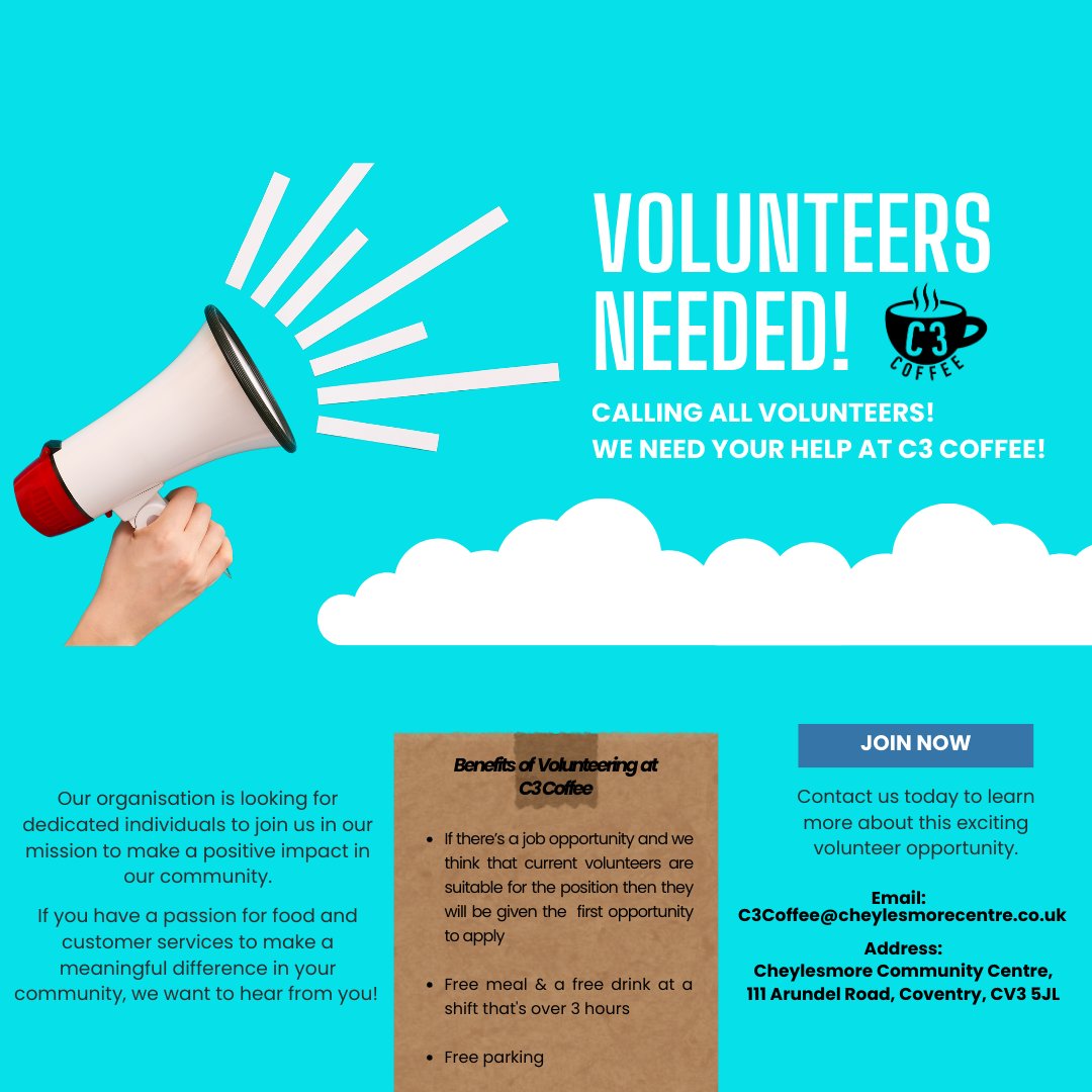 Cheylesmore Centre, Library & C3 Coffee tweet media