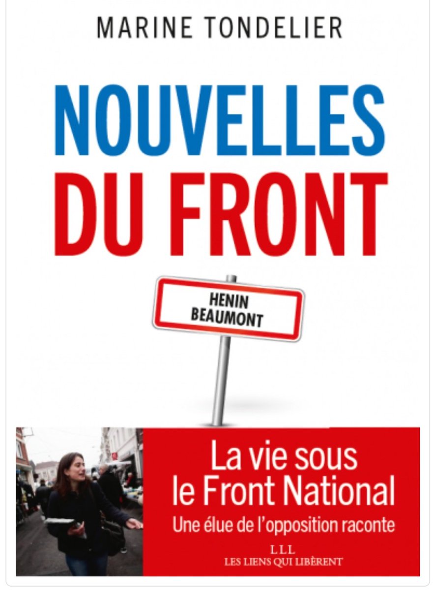 Une raison pour laquelle <a href="/J_Bardella/">Jordan Bardella</a> refuse un débat avec <a href="/marinetondelier/">Marine Tondelier</a>?

Elle connaît parfaitement leurs méthodes en tant qu'élue d'opposition depuis 10 ans à Hénin-Beaumont, commune du Nord dirigée par Steeve Briois,ami de Marine Le Pen

Elle a tout raconté dans ce livre.