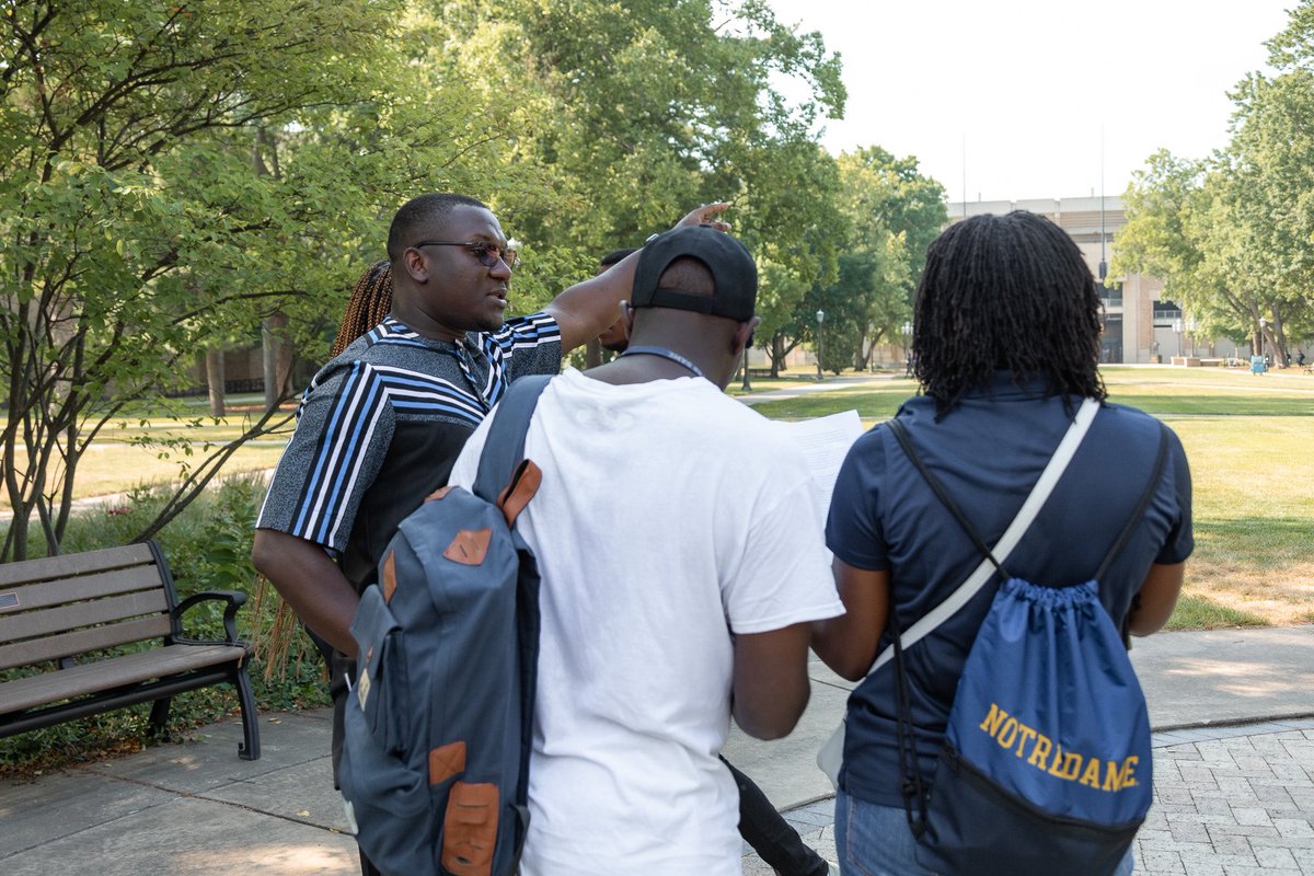 DavidJeng_'s tweet photo. We started our Mandela Washington Fellowship with a scavenger hunt on the University of @NotreDame's campus, a trip to the local South Bend Farmers Market where we engaged with local business owners and we had our Official Opening Ceremony with the university stakeholders. https://t.co/fRClASuaX4