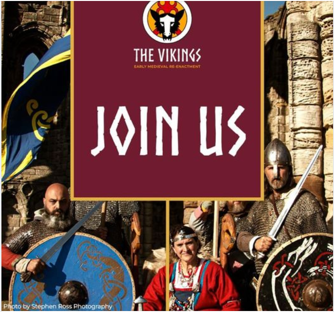 TheVikingsUK's tweet photo. Join the Viking Society! Dive into history, don period gear, and relive epic battles. Make new friends, find adventure, experience the thrill of the Viking age. Whether you want to be a Viking or a Saxon, new members are welcome all over the UK and beyond.
https://t.co/DDpi7Jxd23 https://t.co/DhKYHXPaGR