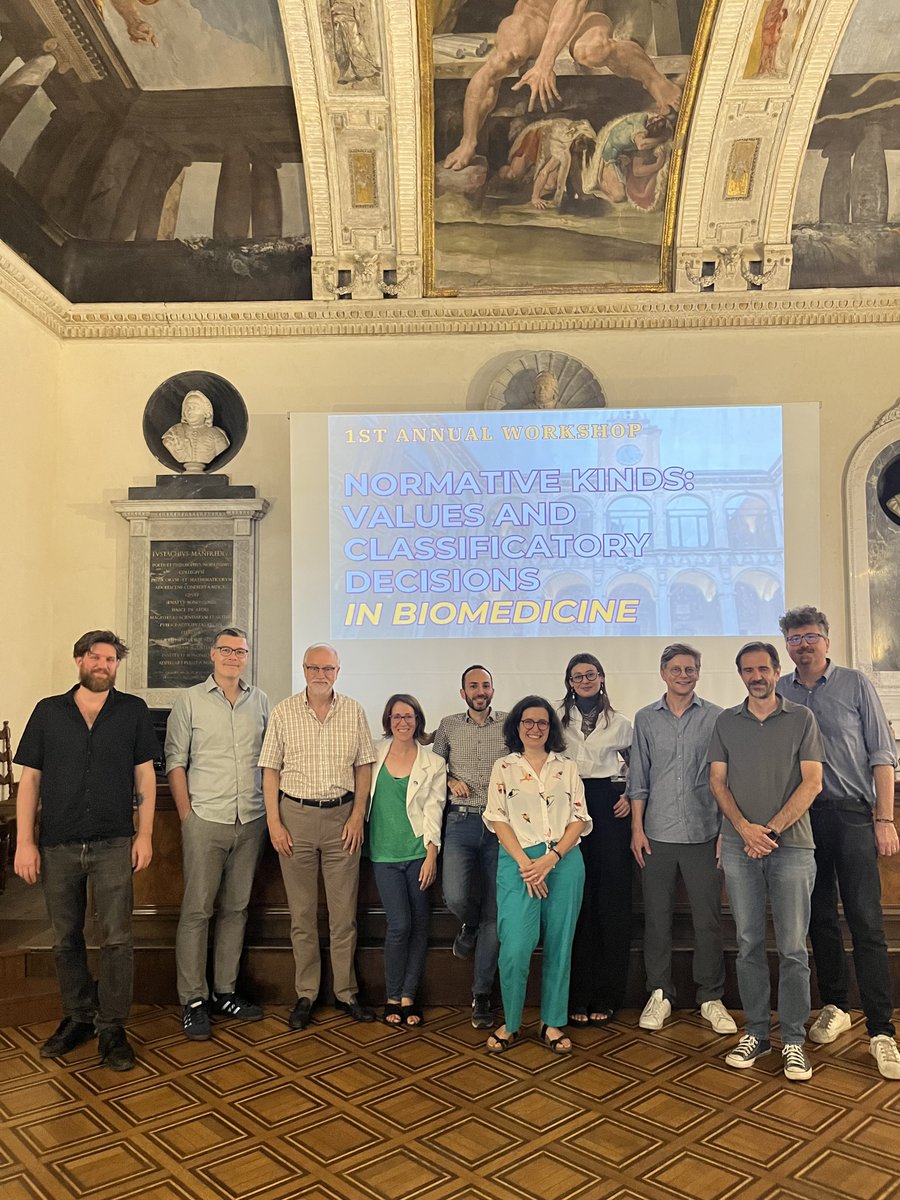 Over the last few days I have participated in great workshop organised in Bologna as part of the Normative Kinds Project:
sites.unimi.it/guala/normativ…
It was an extremely inspiring experience. 
Thank you!  Can't wait to see you all again 💛