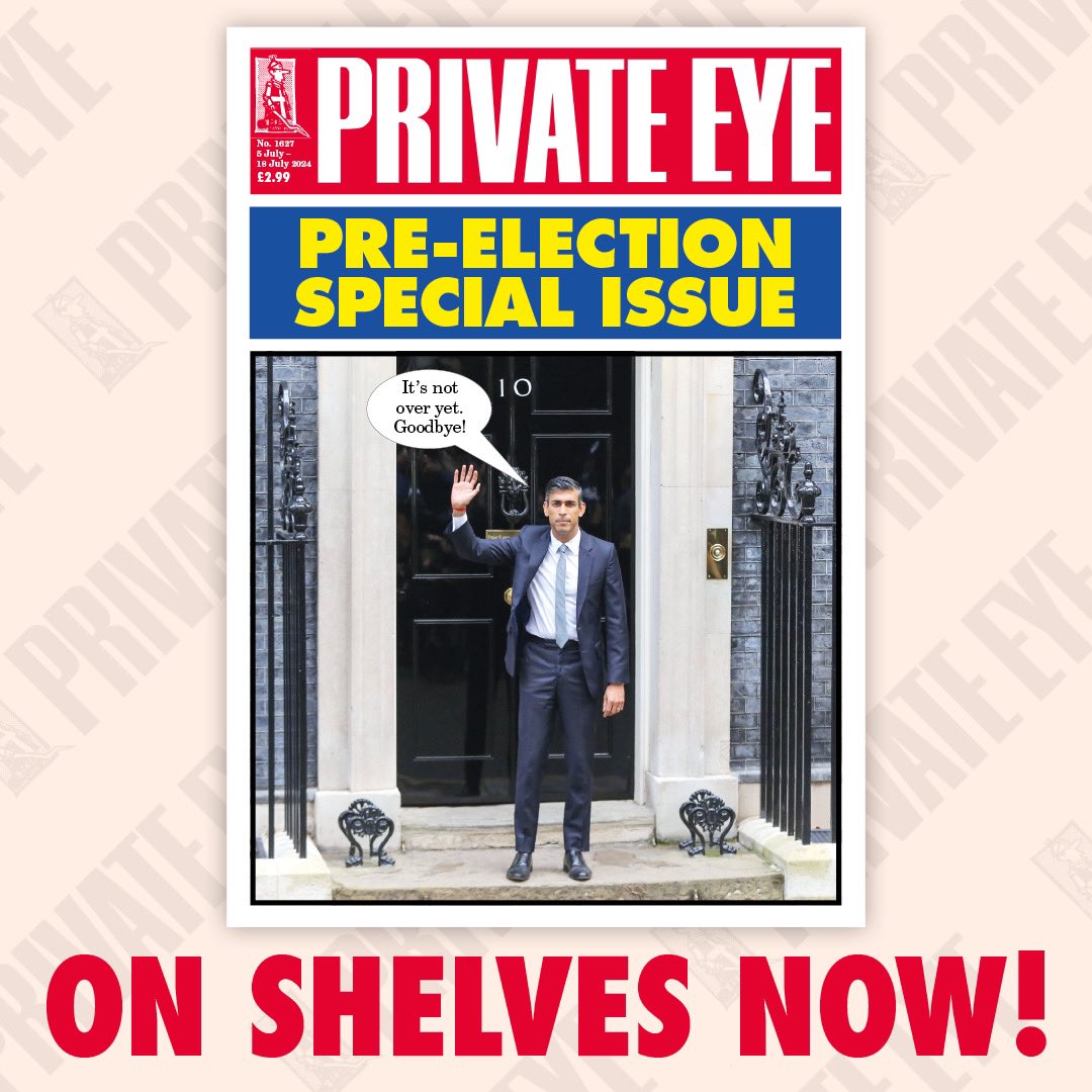 It’s election week! Which means our very special new issue is out now

Or subscribe here: subsonline.co.uk