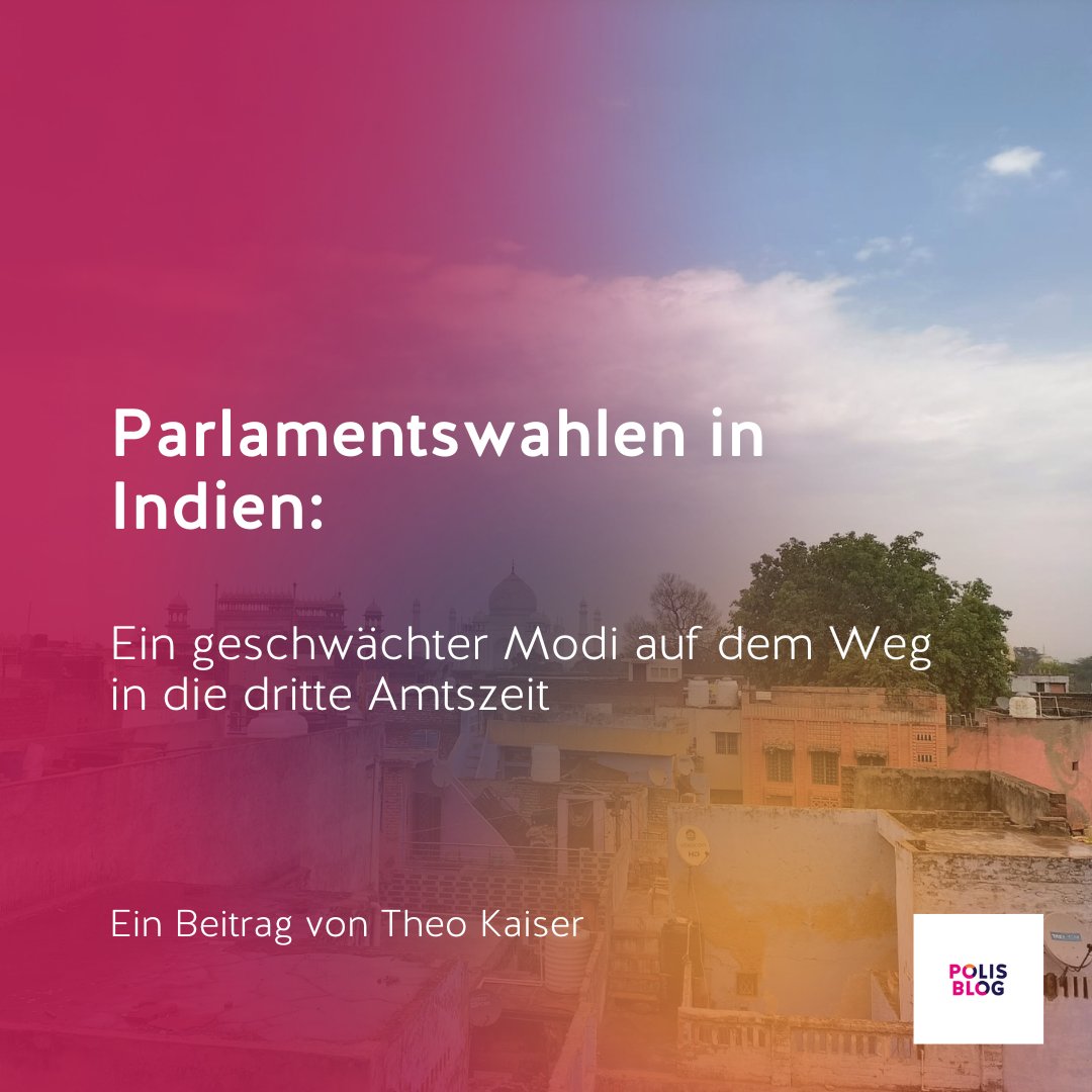 #Modi wurde von Indiens Wählerschaft abgestraft, bleibt aber Premierminister Indiens 🇮🇳. Wie ist das Wahlergebnis 🗳️ zu erklären und welche Auswirkungen ergeben sich für #Europa? Ein Beitrag aus #Indien von <a href="/TheoKaiser_/">Theo Kaiser</a> : ow.ly/8uJh50St26k
