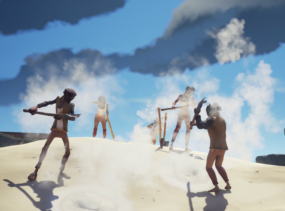 floyteee's tweet photo. *Repost*
Theme: "Movie Moments"
 Movie: Holes 
  “Stanley: Where’s a person go to the bathroom around here?  Magnet: Pick a hole, any hole.”
  #SoTShot
@SeaOfThieves
#SeaOfThieves https://t.co/UZG3YFND4b