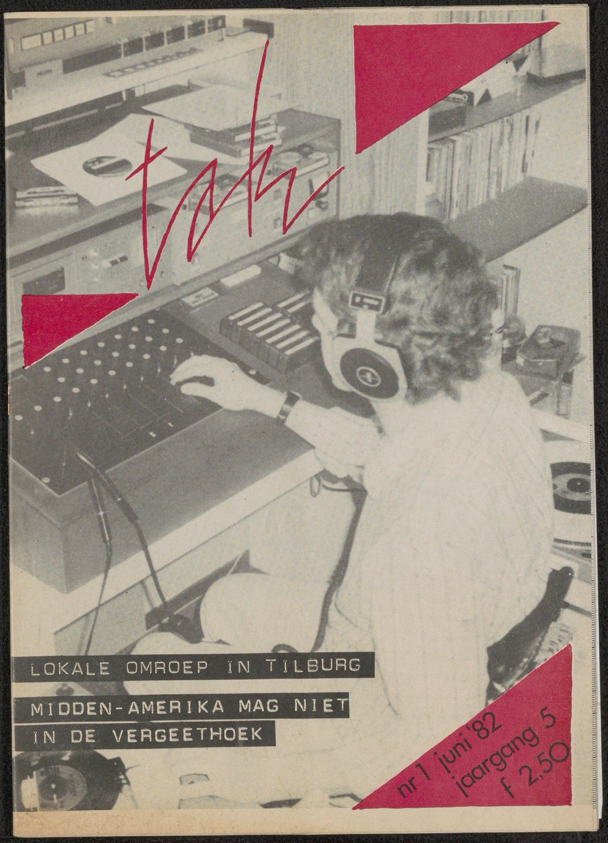 De Tilburgse Aktie Krant (TAK) werd uitgegeven gedurende de periode 1978-1986. In de TAK konden actiegroepen hun activiteiten aankondigen, toelichten en verslag van activiteiten doen. De krant was, zoals de redactie verwoordt 'gewoon gezond links. bit.ly/Wikiwoensdag-2…